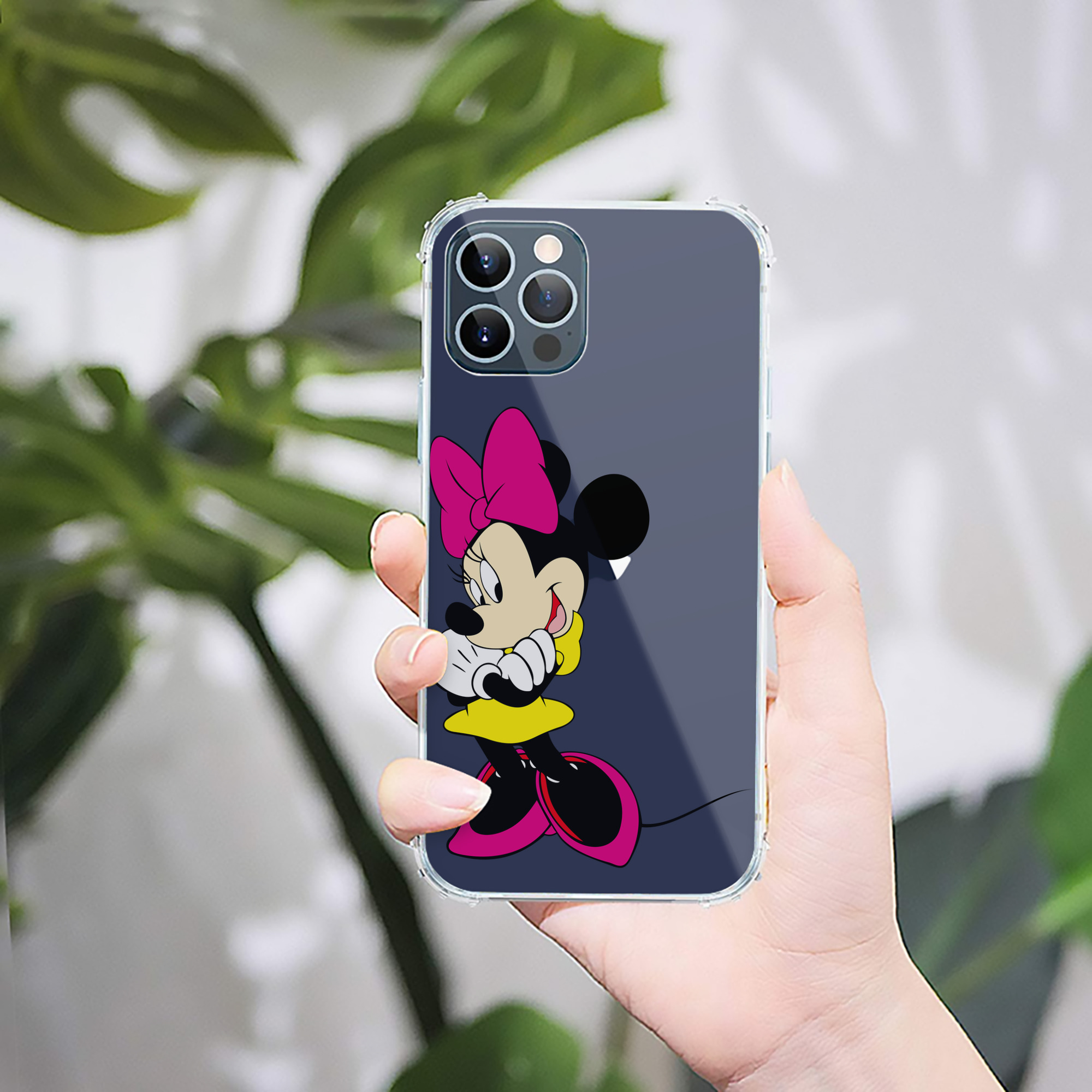 ミッキーマウス Mickey Mouse 【iPhone 12シリーズ対応】透明スマホケース（クリアソフトケース）
